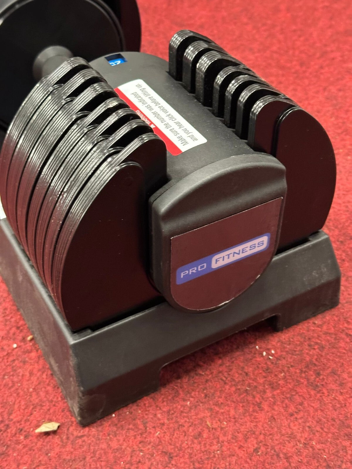 Pro Fitness Adjustable 25KG Dumbbell