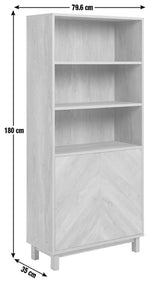 Habitat Fynn Bookcase - Oak