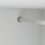 Seville 2 Piece 1 Door Wardrobe Set - White ( B Grade 51891- 51884 )