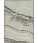Glam Marble Cut Pile Rug - 160x230cm - Grey | Large Area Carpet, Soft Modern