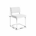 Enzu Metal Dining Chair - Leopard | Animal print interior furniture