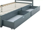 Ronnie Single Bed Frame and Drawer - Duck Egg Blue (B Grade 1035)