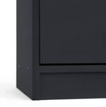 Maine 2 Drawer Bookcase - Black Ash Effect ( B Grade 29351 - 29352 )