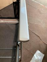 Atlantic Steel Set of x4 Folding Chairs Black