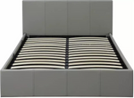 Lavendon Small Double Side Open Ottoman Bed- Grey (B GRADE)