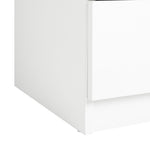 Brisbane 8 Drawer Chest - White (B GRADE)