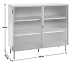 Habitat Morillo 2 Door Sideboard - Blue