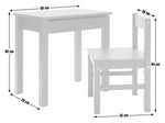 Kids Scandinavia Desk & Chair - Ink Blue ( B Grade )