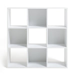 Habitat Squares 9 Cube Storage Unit - White | White Cube Shelf Storage Organizer
