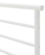 Home Avalon Double Metal Bed Frame - White | Sturdy Durable Frame For Bedroom