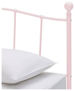 Home Fleur Double Metal Bed Frame - Pink