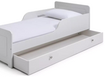 Brooklyn Toddler Bed With Drawer White | Kids Children's Bedroom Bed Frame