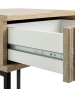 Digby 1 Drawer Bedside Table - Oak | Small Space Storage