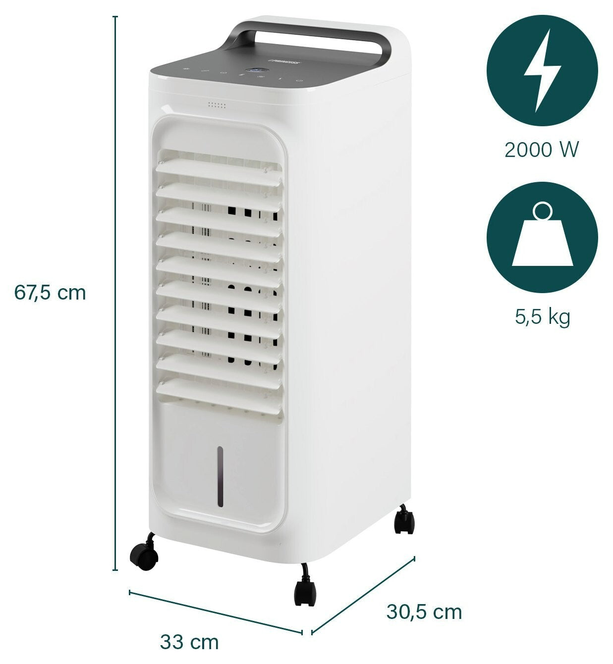 Princess 3-in-1 5L Air Cooler and Heater