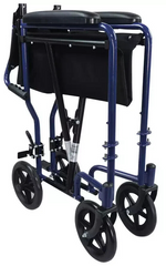Aidapt Steel Compact Blue Transit Chair