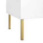 Home Kyler 2 Door 1 Drawer TV Unit - White