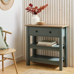 Home Winchester 1 Drawer Console Table - Green