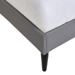 Mondial Double Bed Frame - Grey