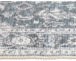 intage Effect Blue Rug 120x170cm | Modern Living Room Floor Rug Carpet