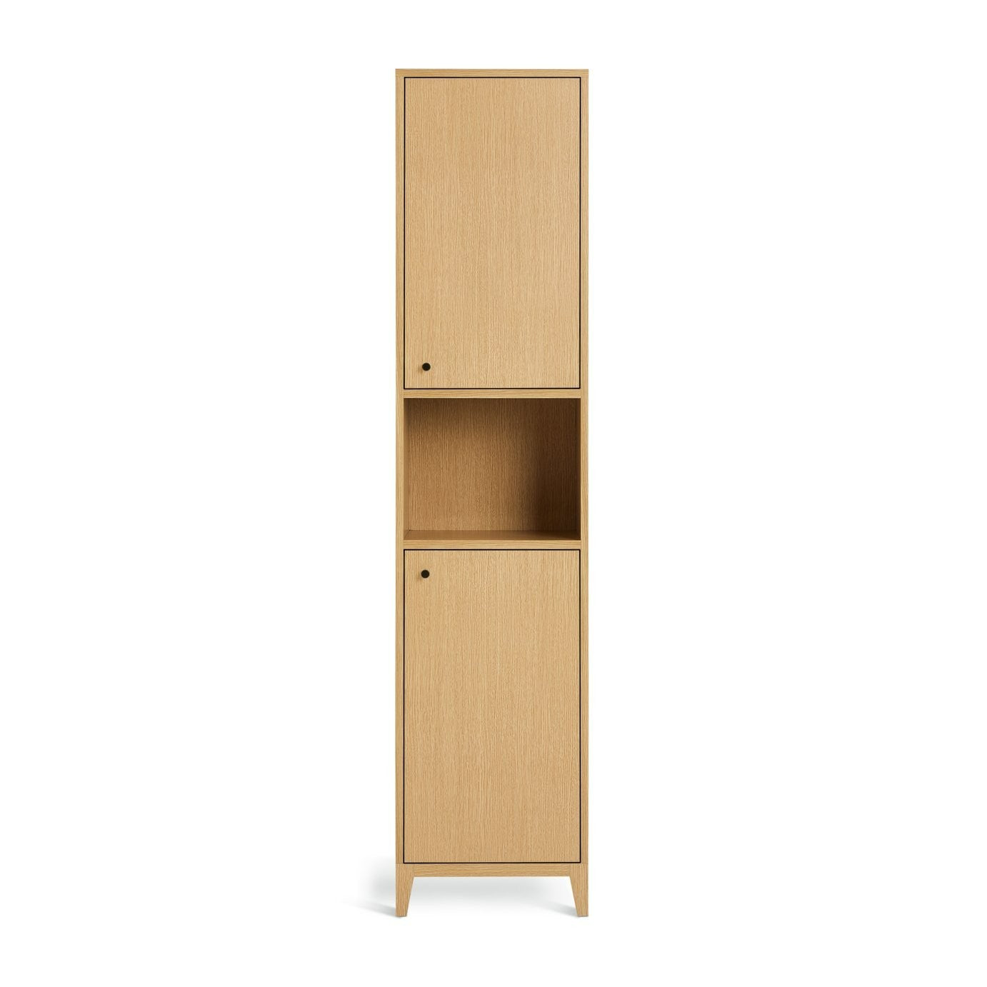 Herson Tallboy - Oak | Drawers Organizer Furniture Interior Practicality Space
