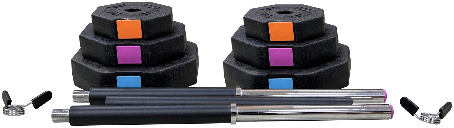 Opti Vinyl Barbell Set - 20kg