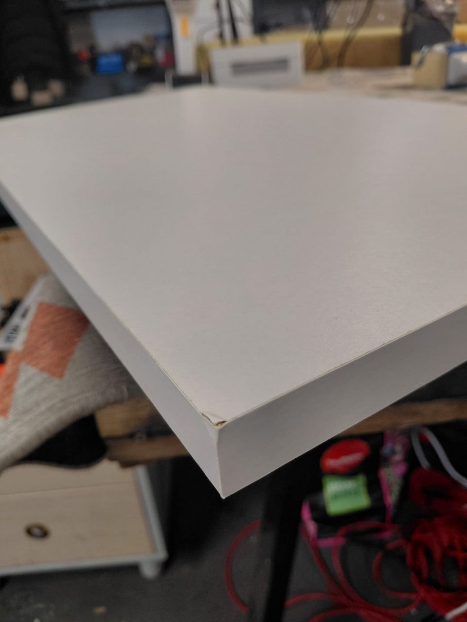 Home Brisbane 4 Drawer Chest White (B GRADE 1022.)