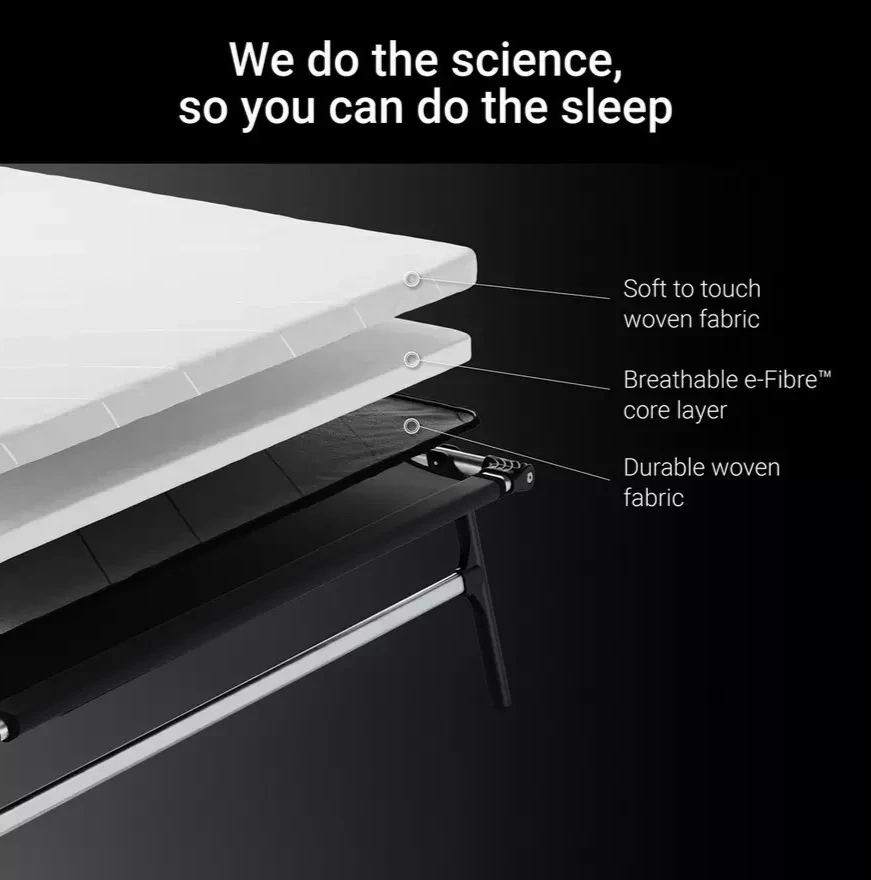 Jay-Be Compact Folding Bed with Mattress Small Double | Foldaway Guest Bed
