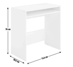 Kenora Office Desk - White