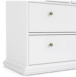 Tvilum Paris 4 Drawer Chest - White ( B Grade )
