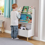 Liberty House Kids Bookcase and Storage Unit - White