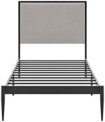Home Sadie Single Metal Bed Frame - Black | Single black bed frame