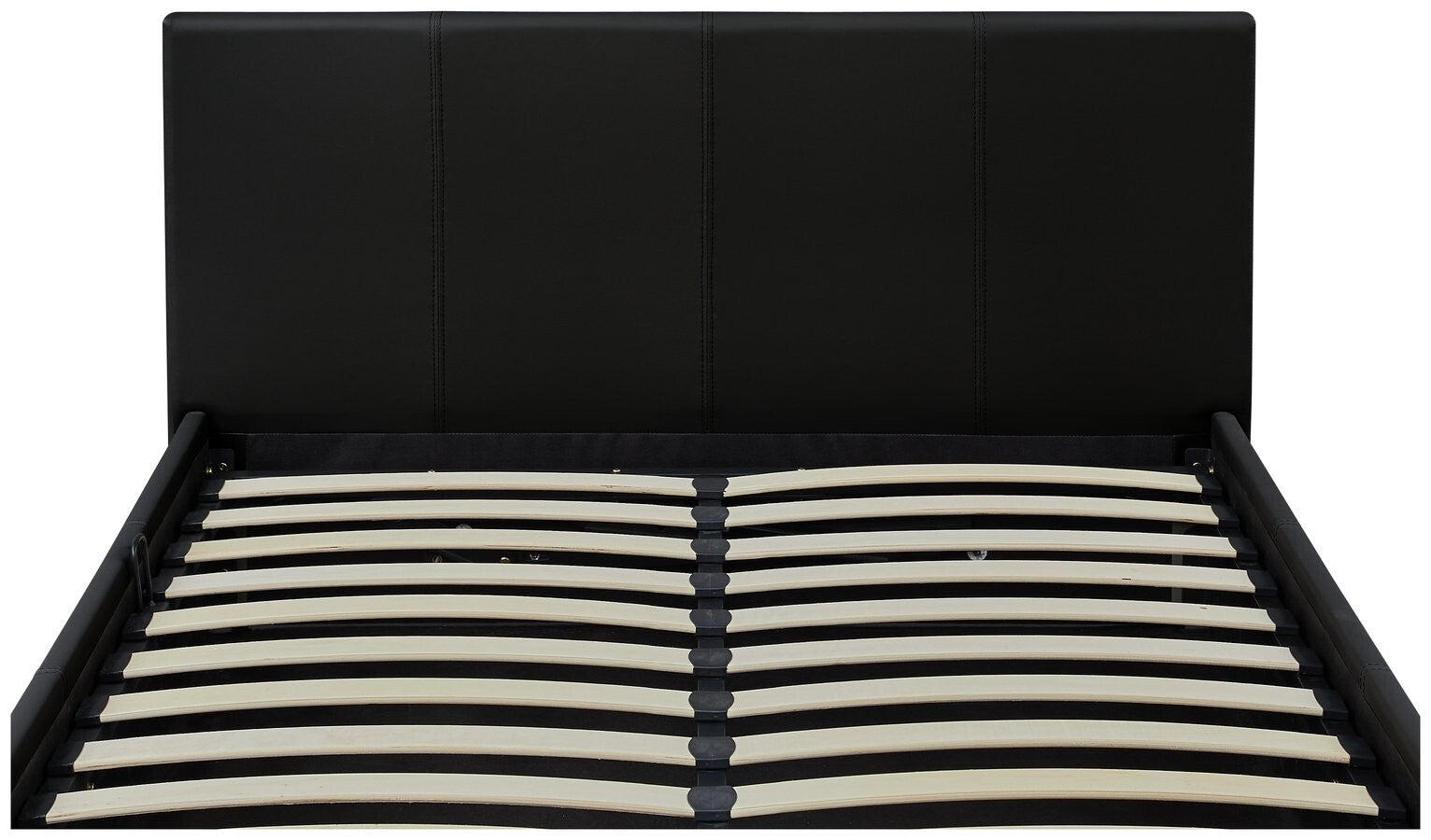 Lavendon Small Double Side Open Ottoman Bed-Black ( B Grade 52751 - 52752 )