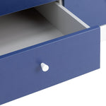 Kids Malibu 2 Door 4 Drawer Wardrobe - Blue | Functional kids clothes storage