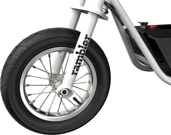 Razor Rambler 12 inch Wheel Size Retro Electric Bike - White ( B )