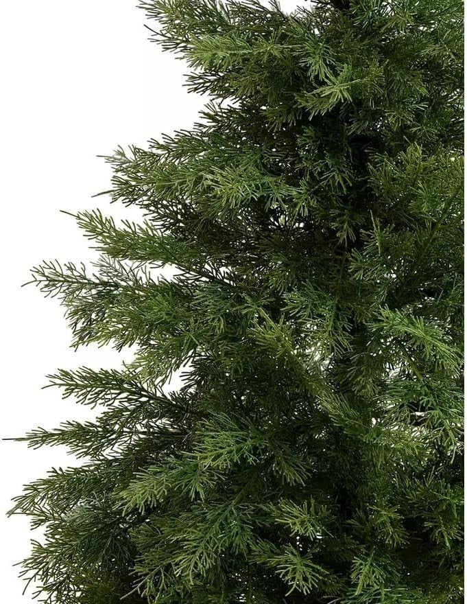 4ft Potted Conifer Artificial Christmas Tree | Realistic Outdoor Indoor Xmas Tre