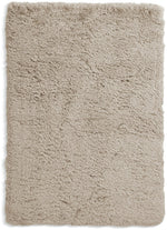 Habitat Airmaster Plain Sand Shaggy Rug - 170x120cm