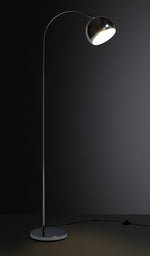 Curva Floor Lamp - Chrome