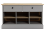 Winchester Shoe Storage Bench - Grey