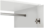 Seville 2 Door Wardrobe - White ( B Grade 35478 - 35479 )