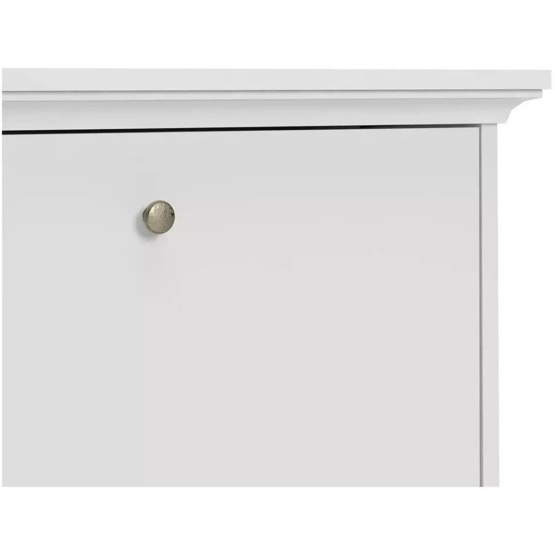 Tvilum Paris Shoe Storage Cabinet-White | Entryway Footwear Storage