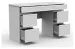 Habitat Jenson 5 Drawer Dressing Table - Matt White ( B Grade 51572 - 51578 )