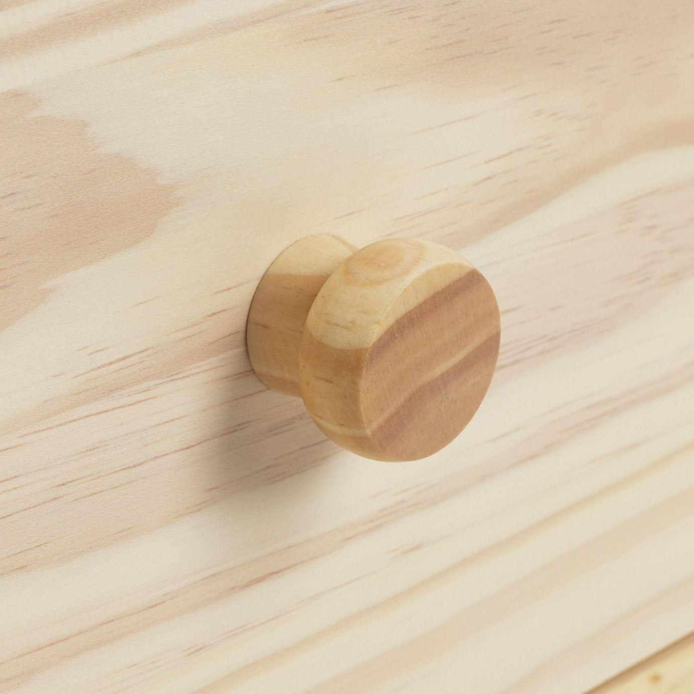 Akio 3 Drawer Chest - Pine | Natural Wood Aesthetic