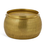 Sona Storage Coffee Table Brass | Modern Living Room Furniture