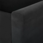 Home Moda Fabric 2 Seater Sofa - Grey | Compact Lounge Design