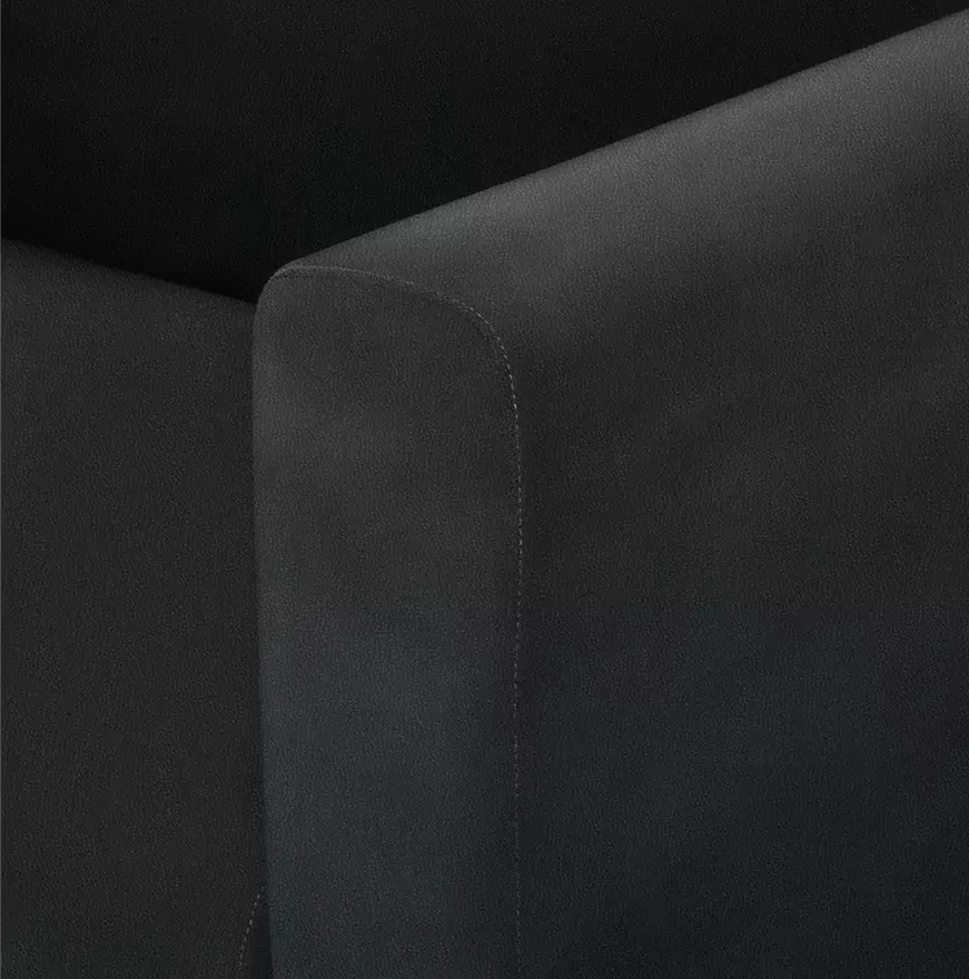 Home Moda Fabric 2 Seater Sofa - Grey | Compact Lounge Design