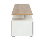 Habitat Floating Top TV Unit - White & Oak ( B Grade 51537 - 51541 )