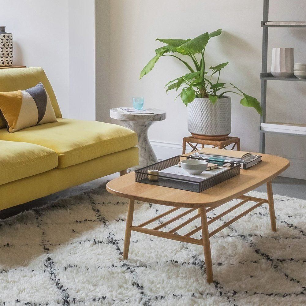 Cornelia Oak Coffee Table - Natural | Stylish Lounge Centerpiece
