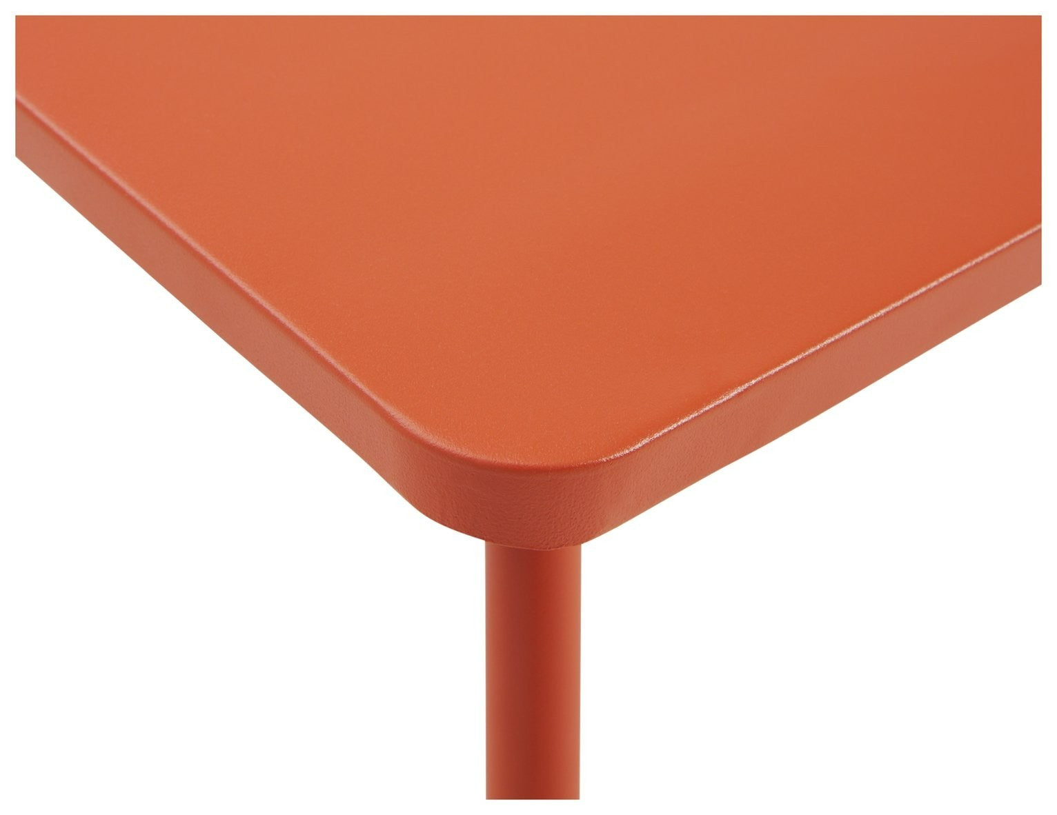 Cali 4 Seater Metal Patio Set - Orange | Bright Garden Furniture