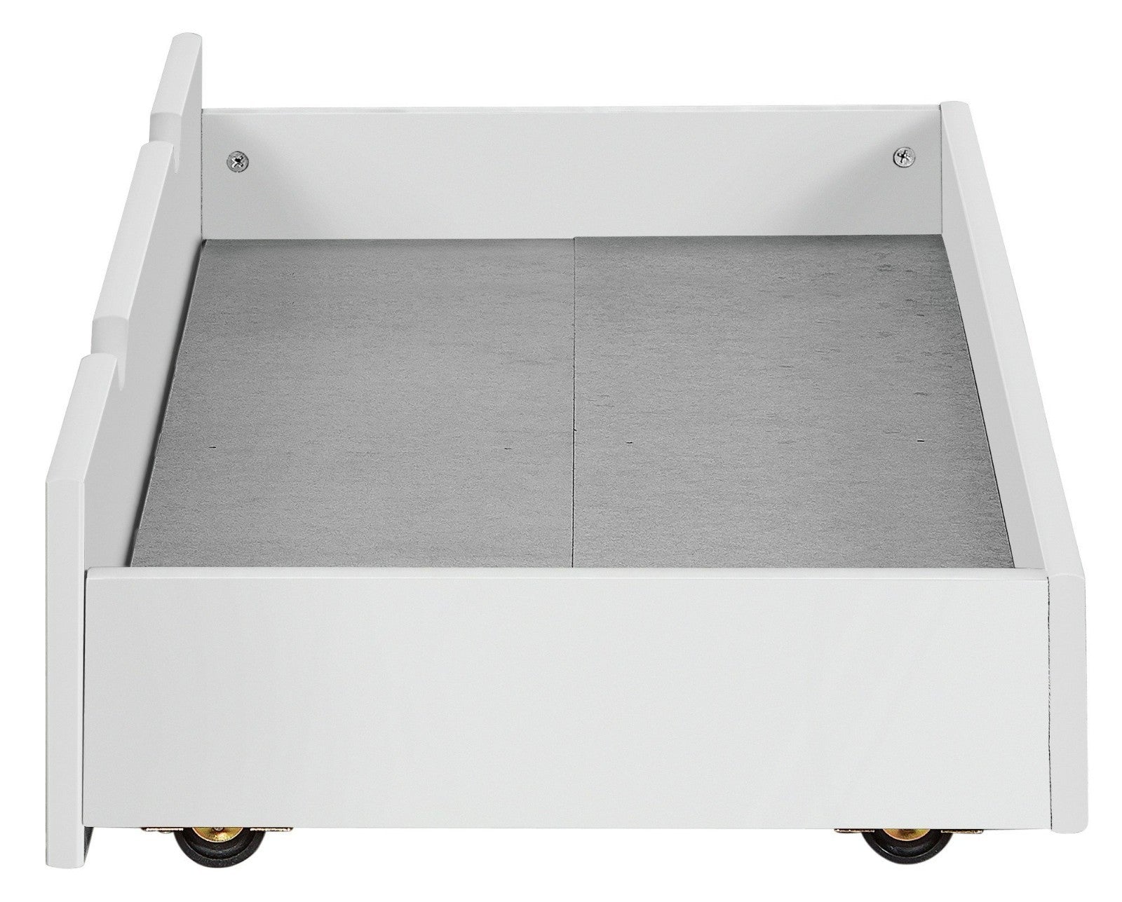 Aspley Single Under Bed Wooden Drawer - White | Underbed Storage Solution