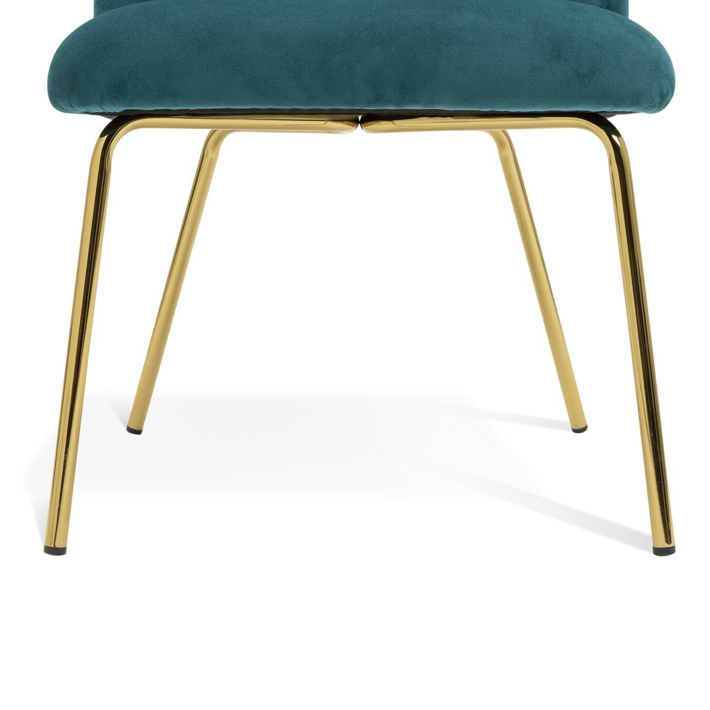 Habitat Maddix Pair of Velvet Dining Chairs - Teal